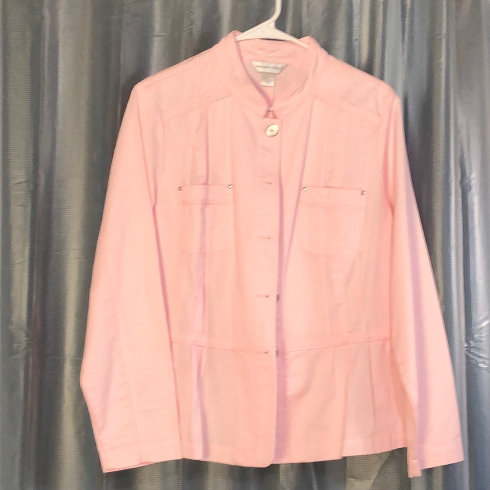 Pink Denim Jacket